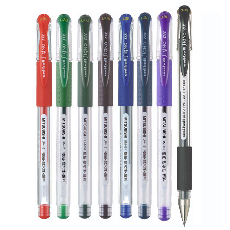 Uni 三菱超細中性筆0 38 Um 151 九乘九購物網 全國最專業的辦公文具線上採購