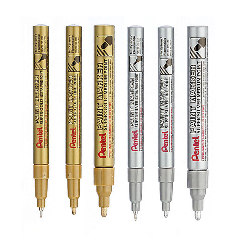 Pentel Paint Marker MMP10 Medium - Single / Gold