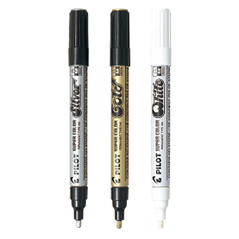 pilot 銀色 pilot 白色 pilot 金色