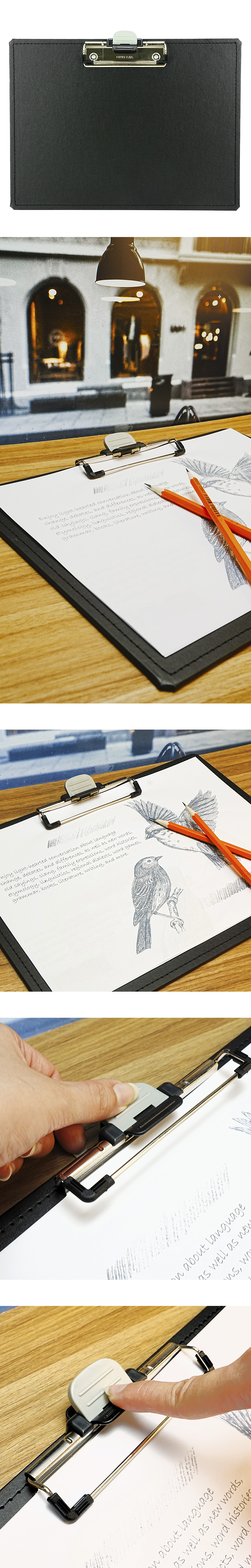 A4 黑色 板夾 A4 板夾 黑色