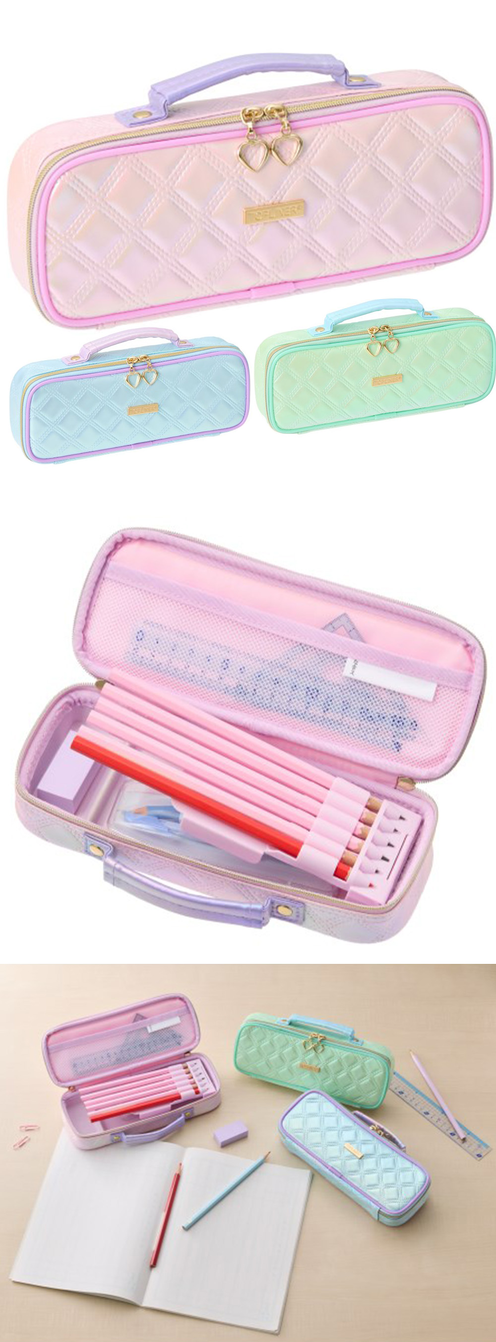 筆袋 藍色 Raymay 藍色 Raymay 綠色