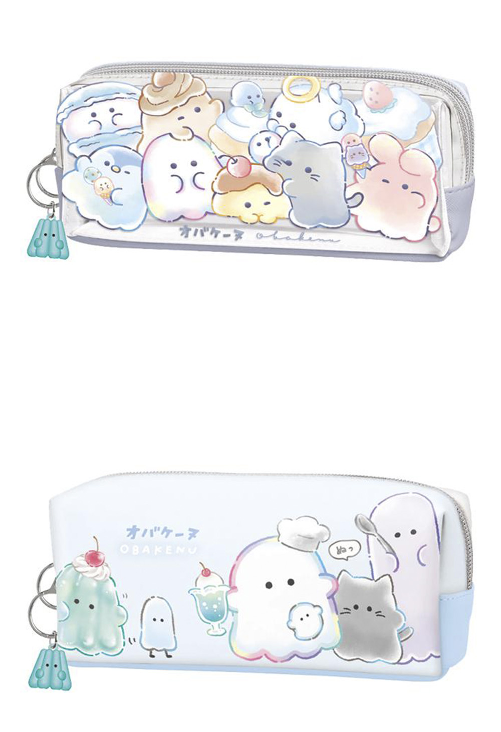 雙拉鍊 筆袋 筆盒 貓咪 筆袋 貓咪