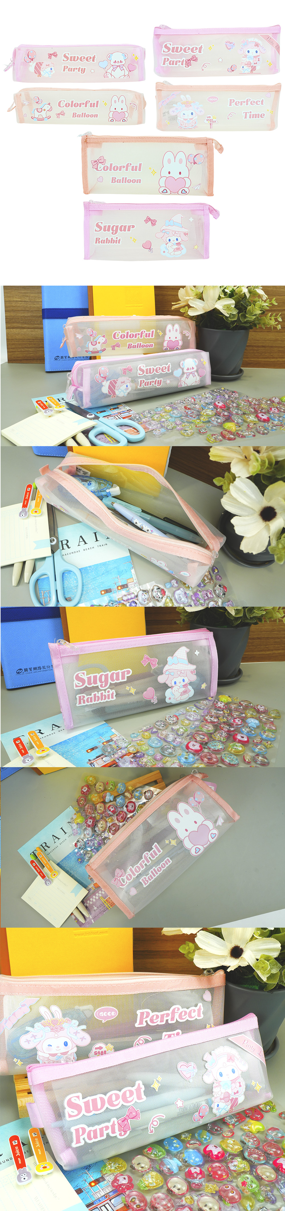 筆袋 A6 筆袋 三角形 筆袋 單層