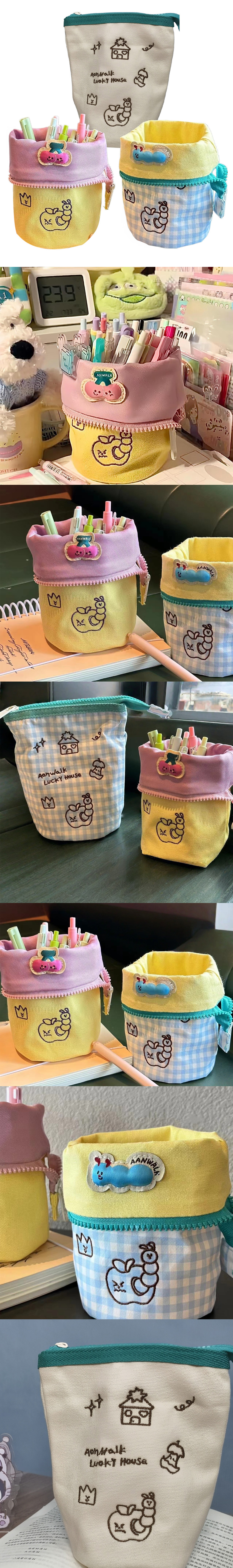 筆袋 藍色 筆袋 黃色 筆袋 三歲以上