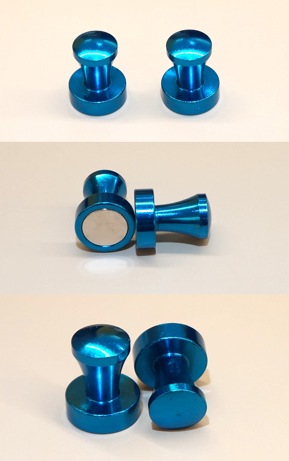 磁鐵 辦公用品 圖釘 辦公用品 磁鐵 藍色