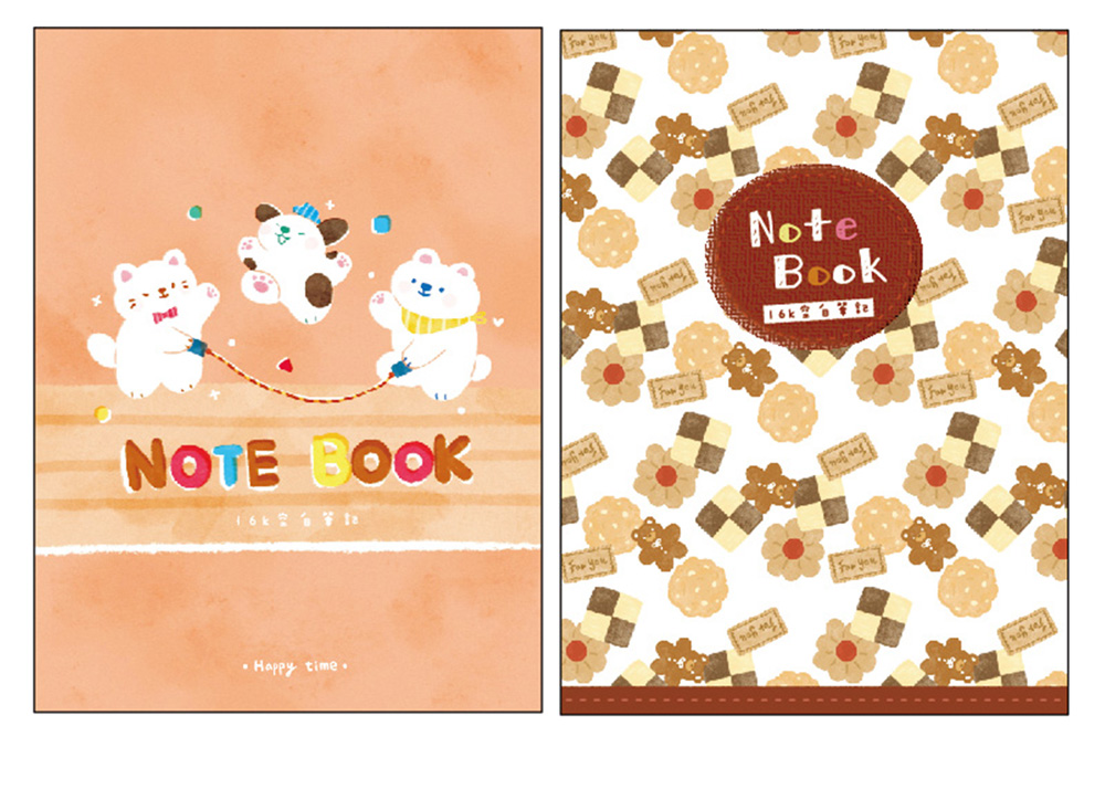 筆記 16K 筆記本 空白 筆記本 16K