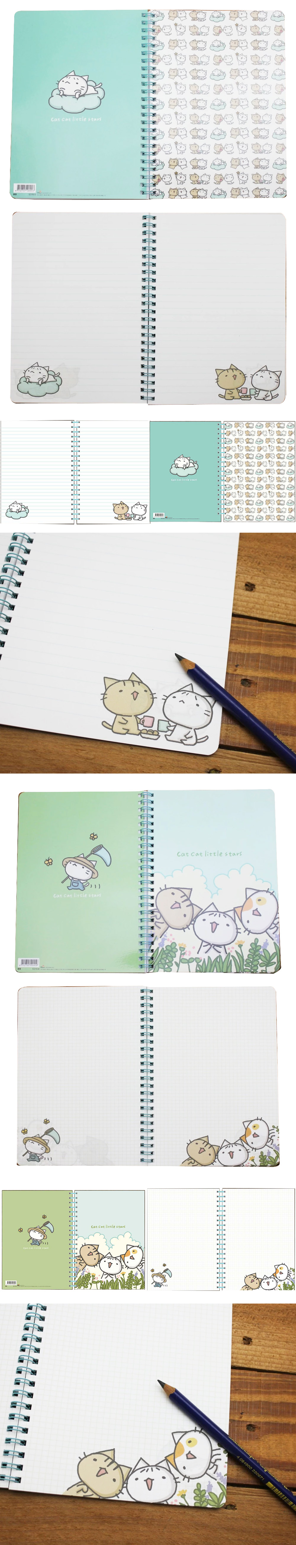 橫線 方格 橫線 線圈 25K 貓