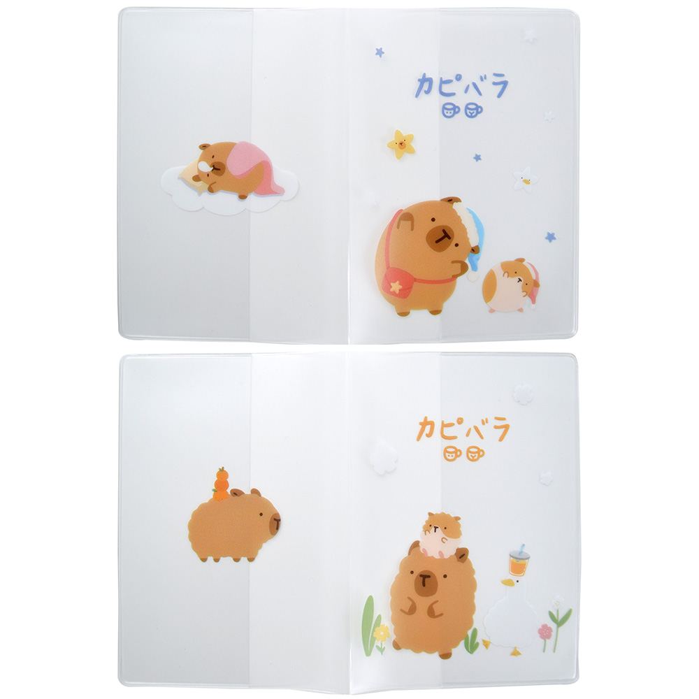 透明 PVC 卡皮胖拉 卡皮巴拉 卡皮胖拉 水豚