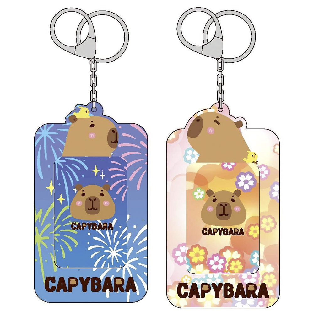 繽紛系列 水豚 卡夾 水豚