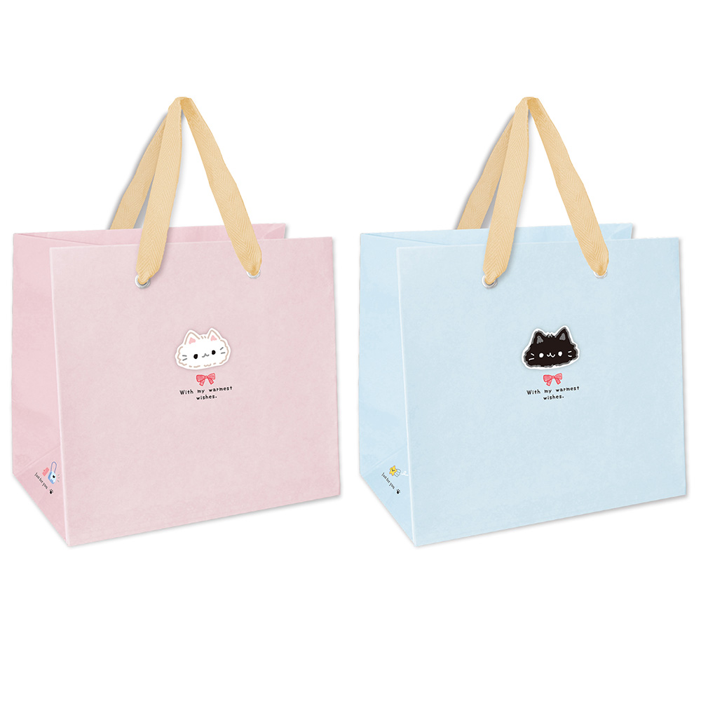 紙袋 貓 紙袋 寬底