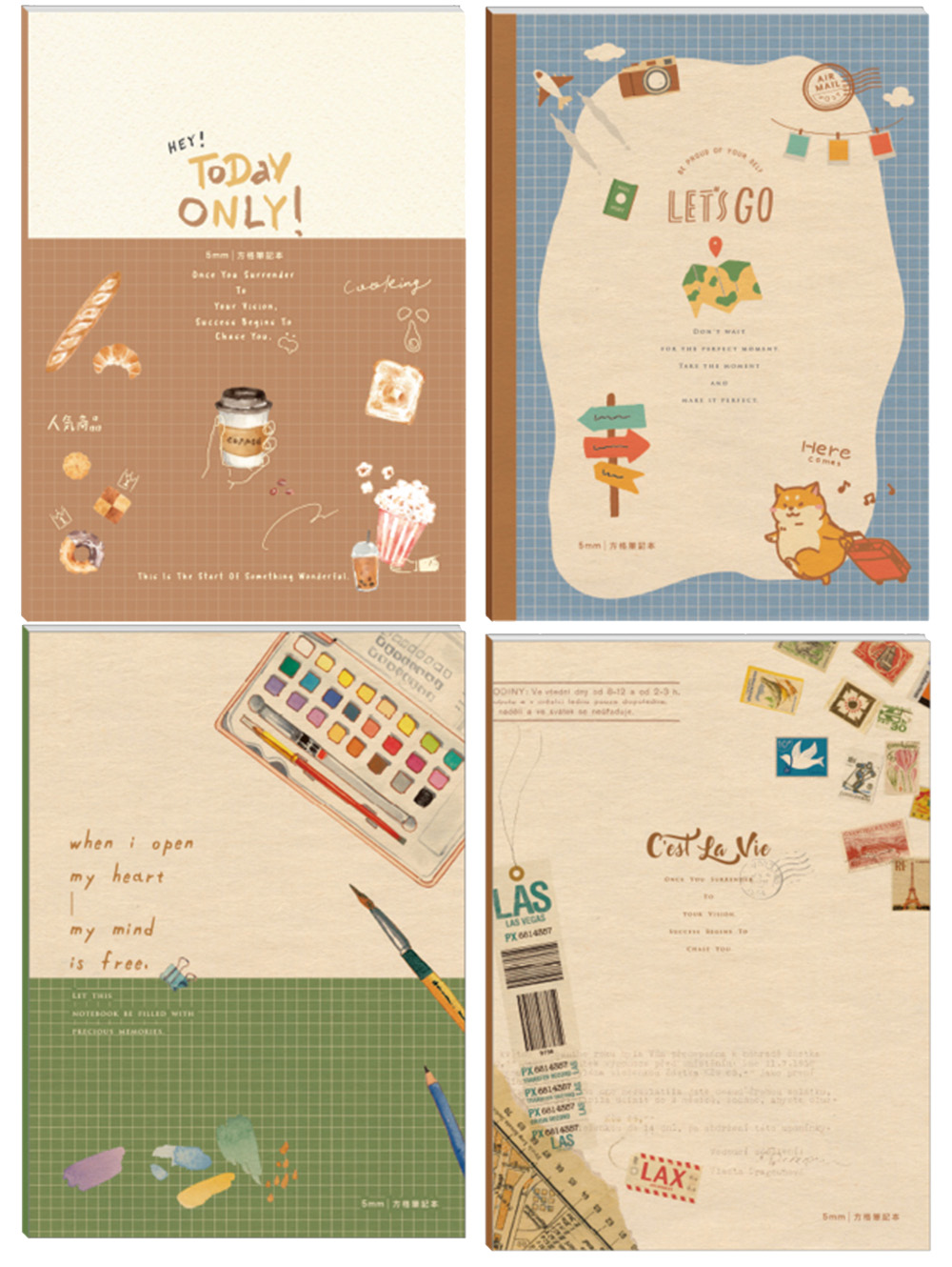 筆記 定頁 筆記本 16K 筆記本 方格