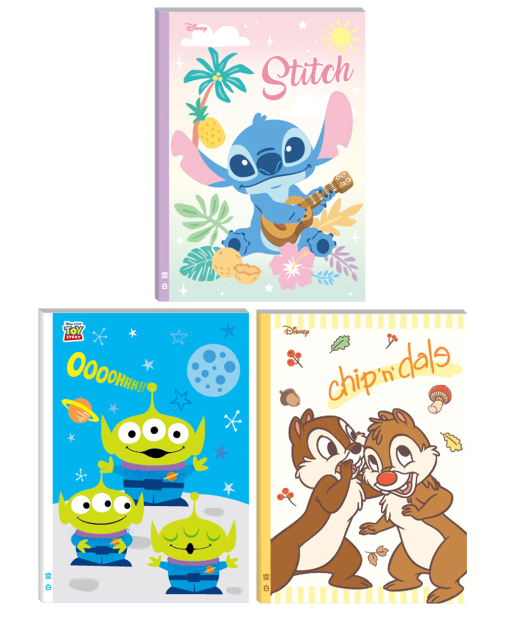 筆記 25K 迪士尼 三眼怪 筆記 定頁