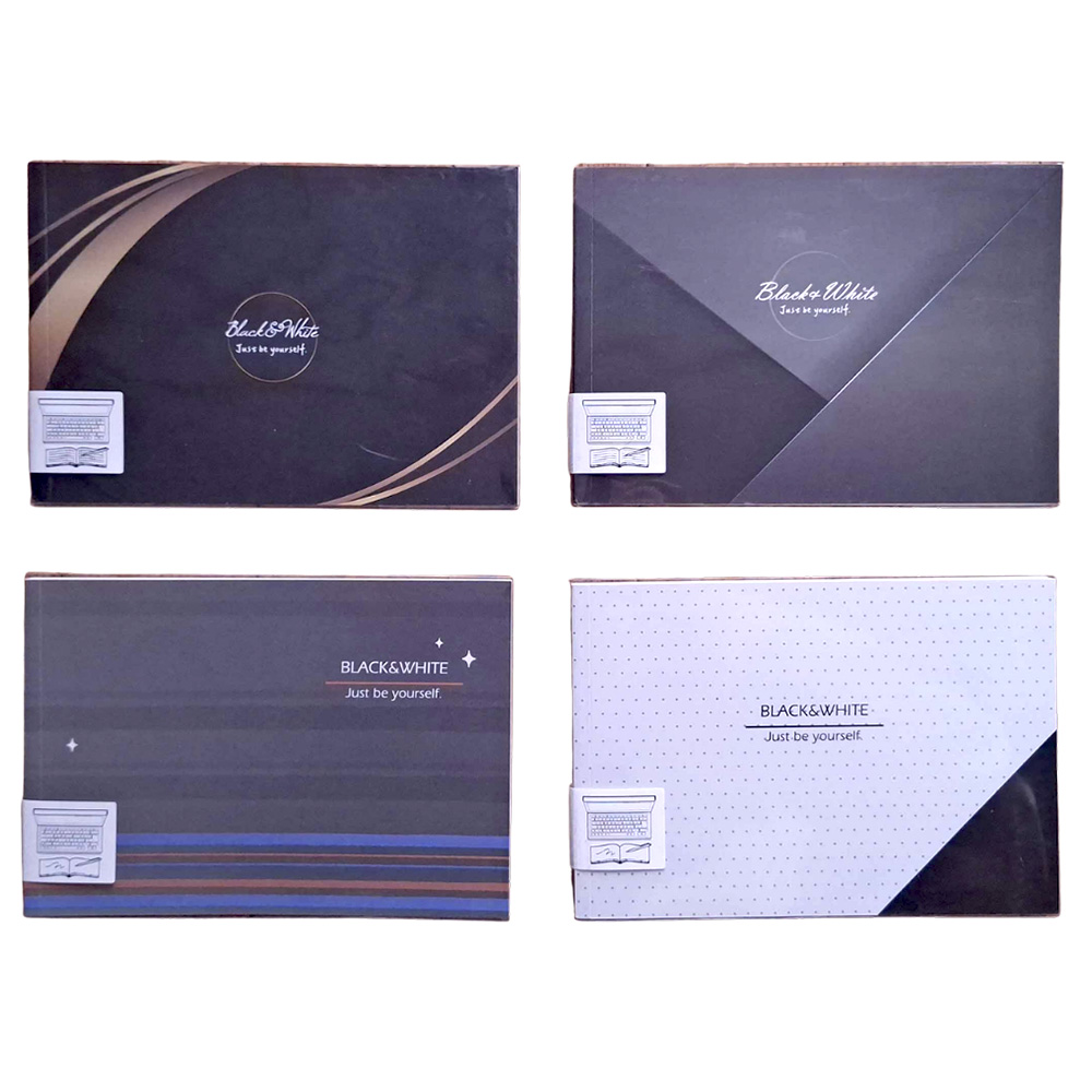 筆記本 固頁 筆記本 32K B&W 桂冠學人