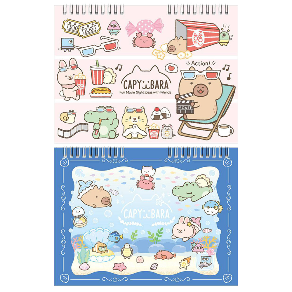 水豚 素描 素描 剪貼簿 剪貼 13K