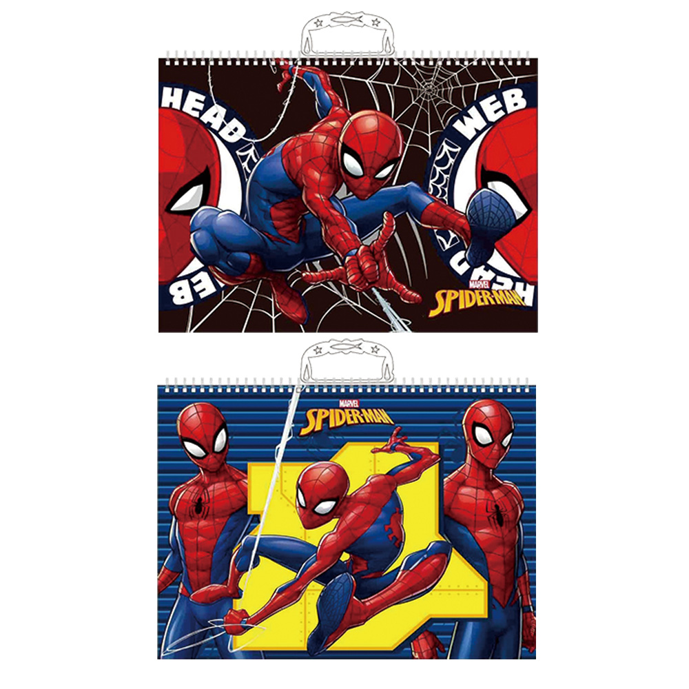 漫威 蜘蛛人 素描本 易撕 提把 9K