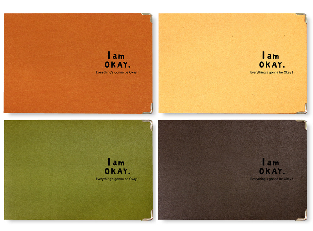 黑色 I am okay 牛皮 I am okay 橘色 I am okay