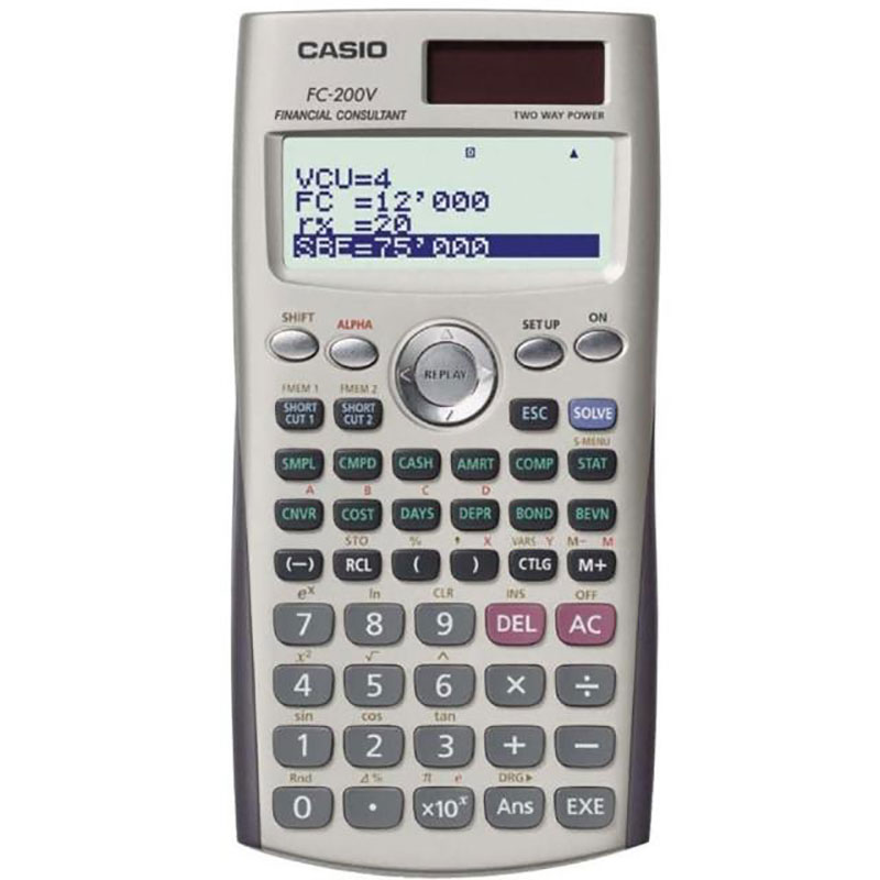 計算機 CASIO