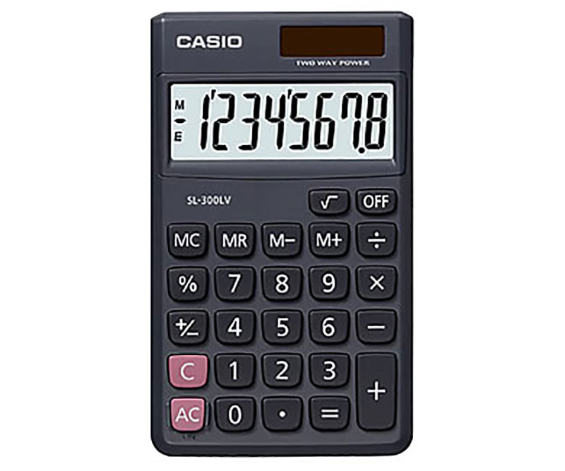 CASIO 計算機 計算機 雙電源 雙電源 CASIO