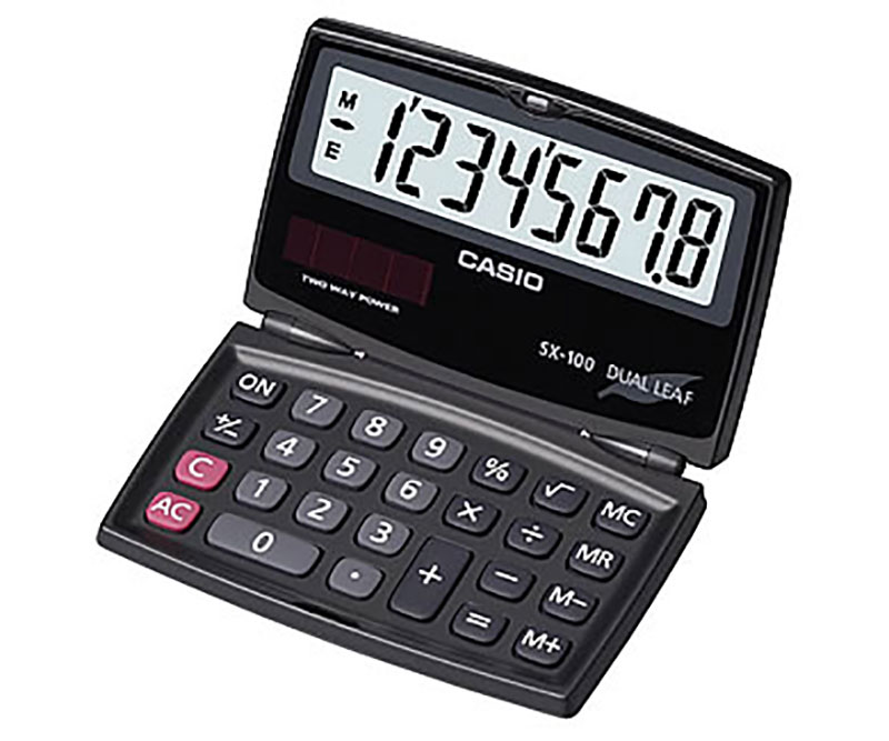 太陽能 計算機 計算機 CASIO 計算機 雙電源