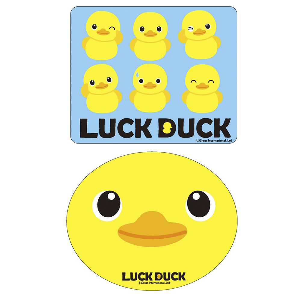 造型 滑鼠墊 小鴨 Luck Duck 黃色小鴨 Luck Duck