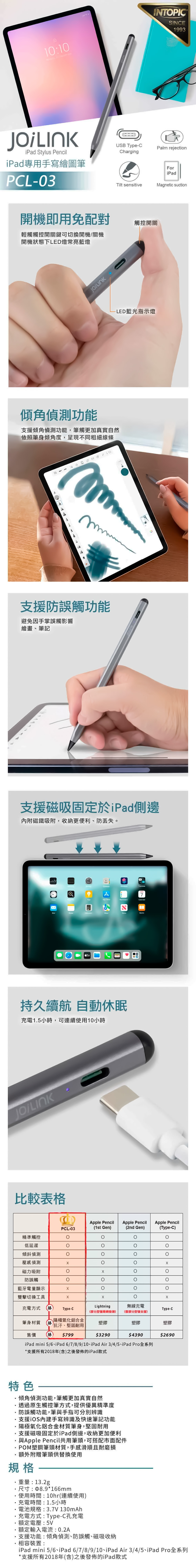 iPad 手寫 iPad 繪圖筆 iPad 觸控