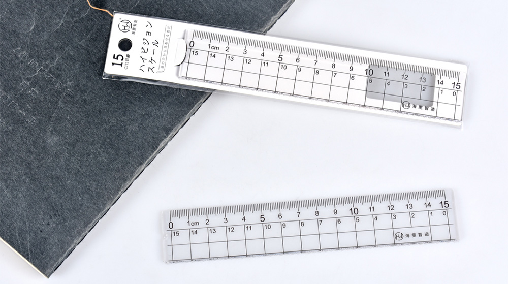 波浪尺 15cm 直尺 15cm
