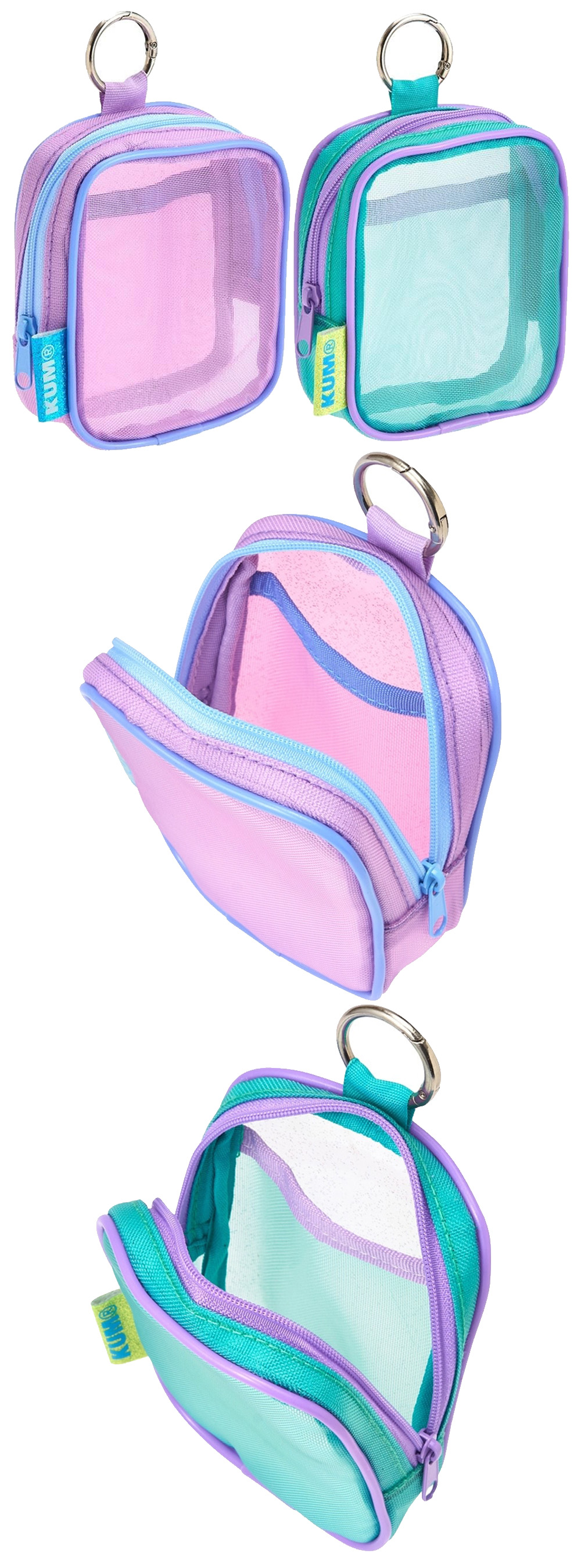 透明 綠色 迷你 綠色 迷你 粉紅色