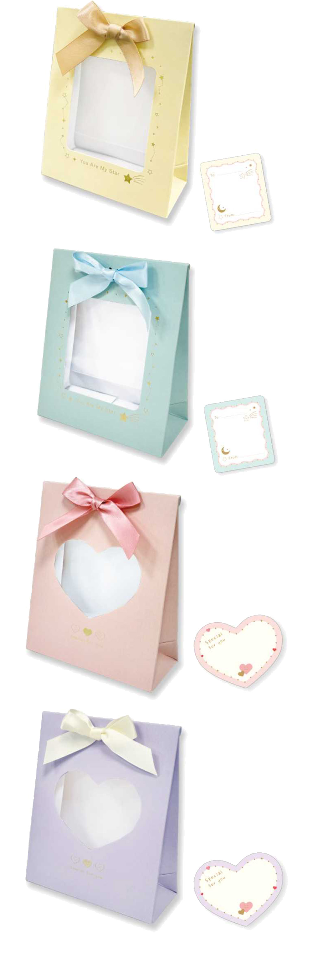 紫色 蝴蝶結 方型 粉紅色 方型 紫色