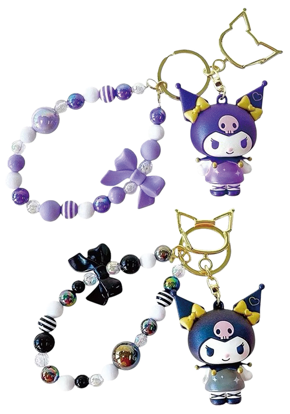 酷洛米 紫色 PVC 黑色 PVC 酷洛米