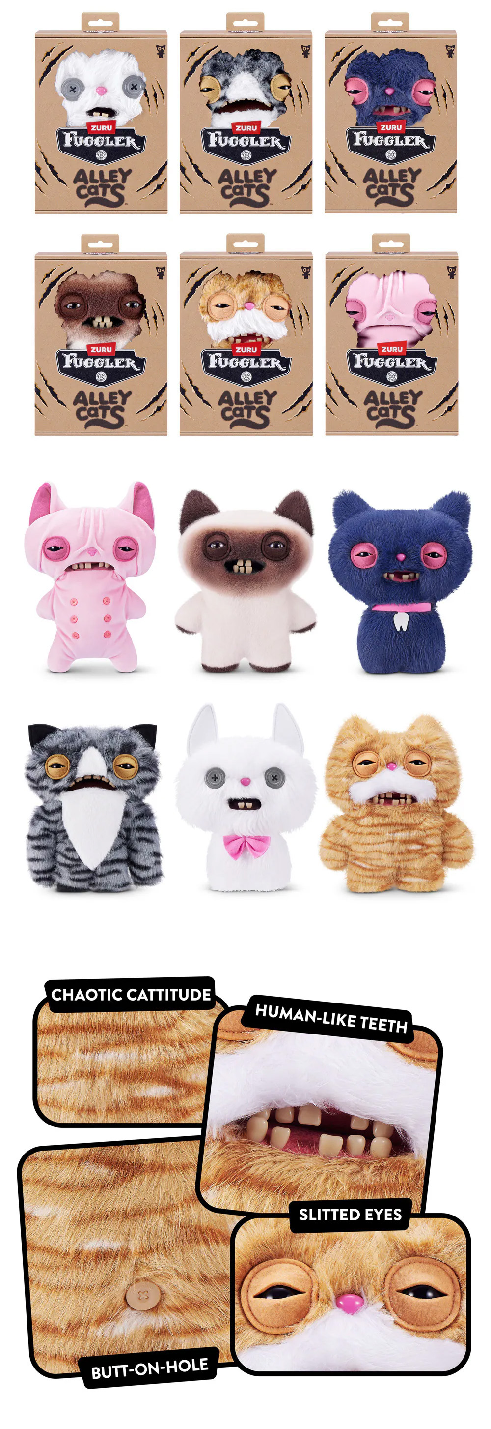 FUGGLER 牙齒怪 9吋 牙齒怪 FUGGLER 9吋