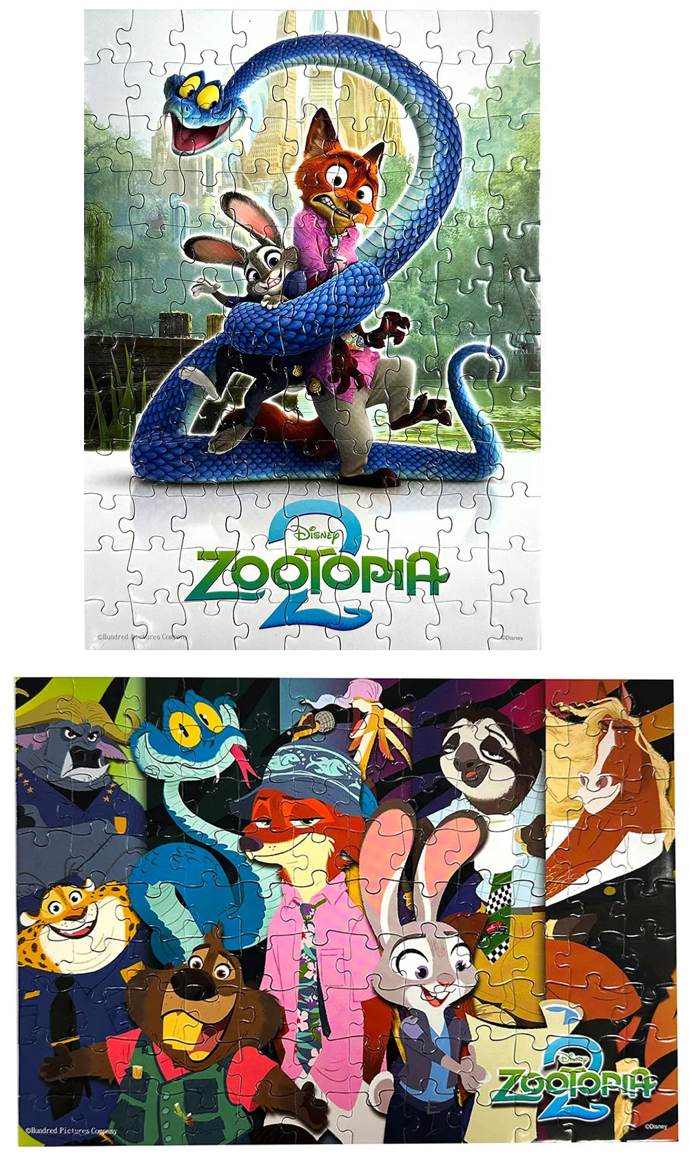 拼圖 108片 拼圖 動物方城市