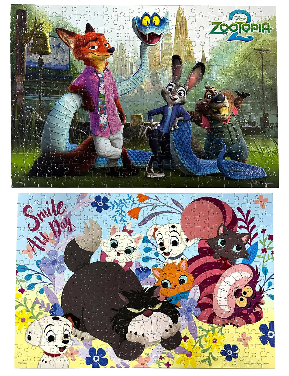 300片 拼圖 迪士尼 拼圖 動物方城市 拼圖