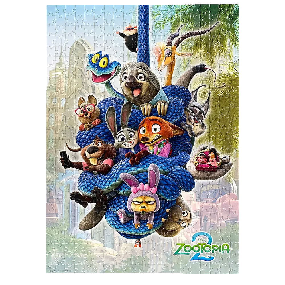 拼圖 動物方城市