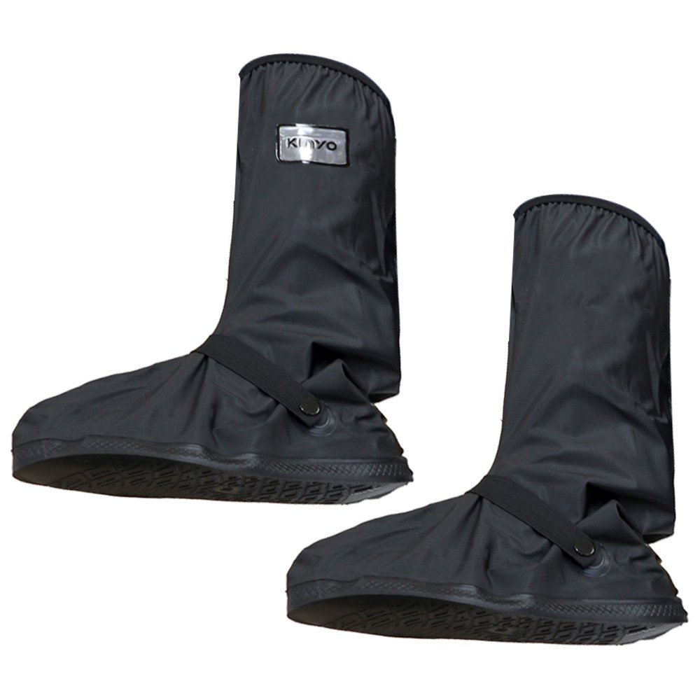 KINYO 高筒厚底防滑雨鞋套L雨天防滑 $189