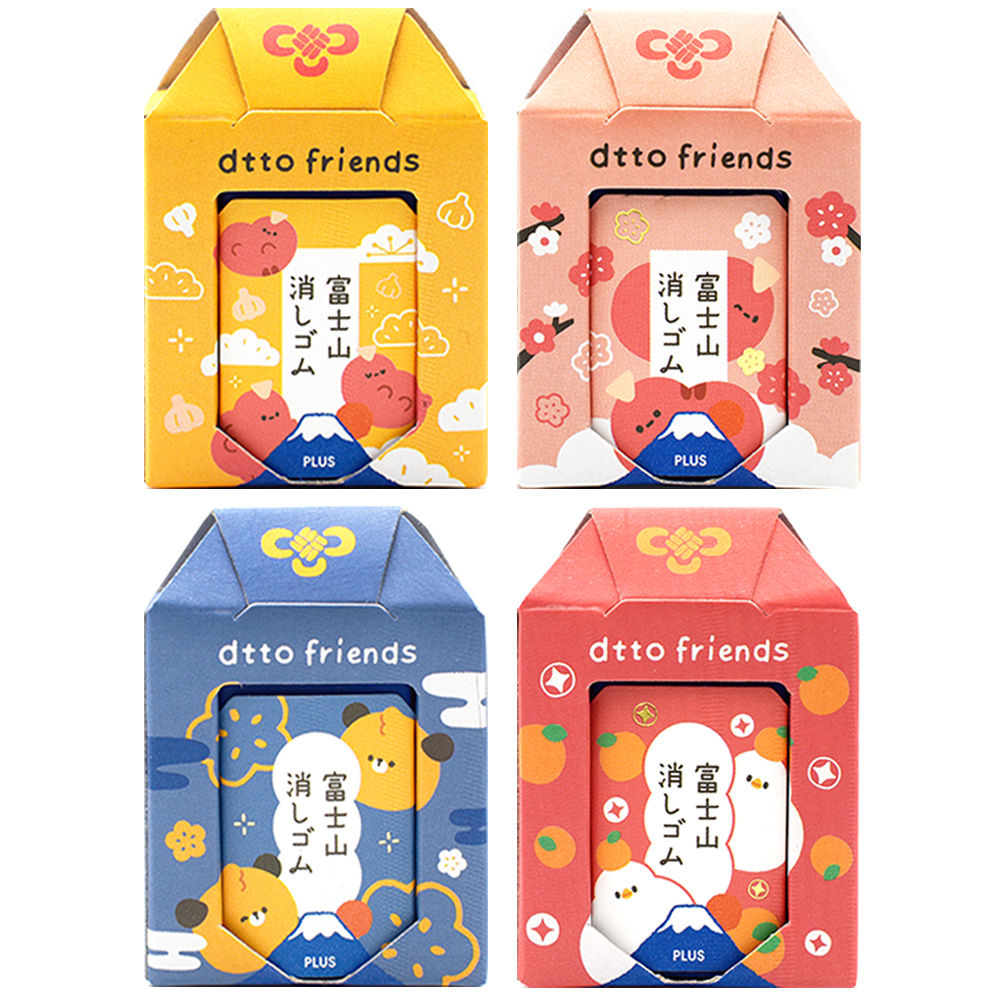 PLUS御守富士山橡皮擦限量聯名 $46
