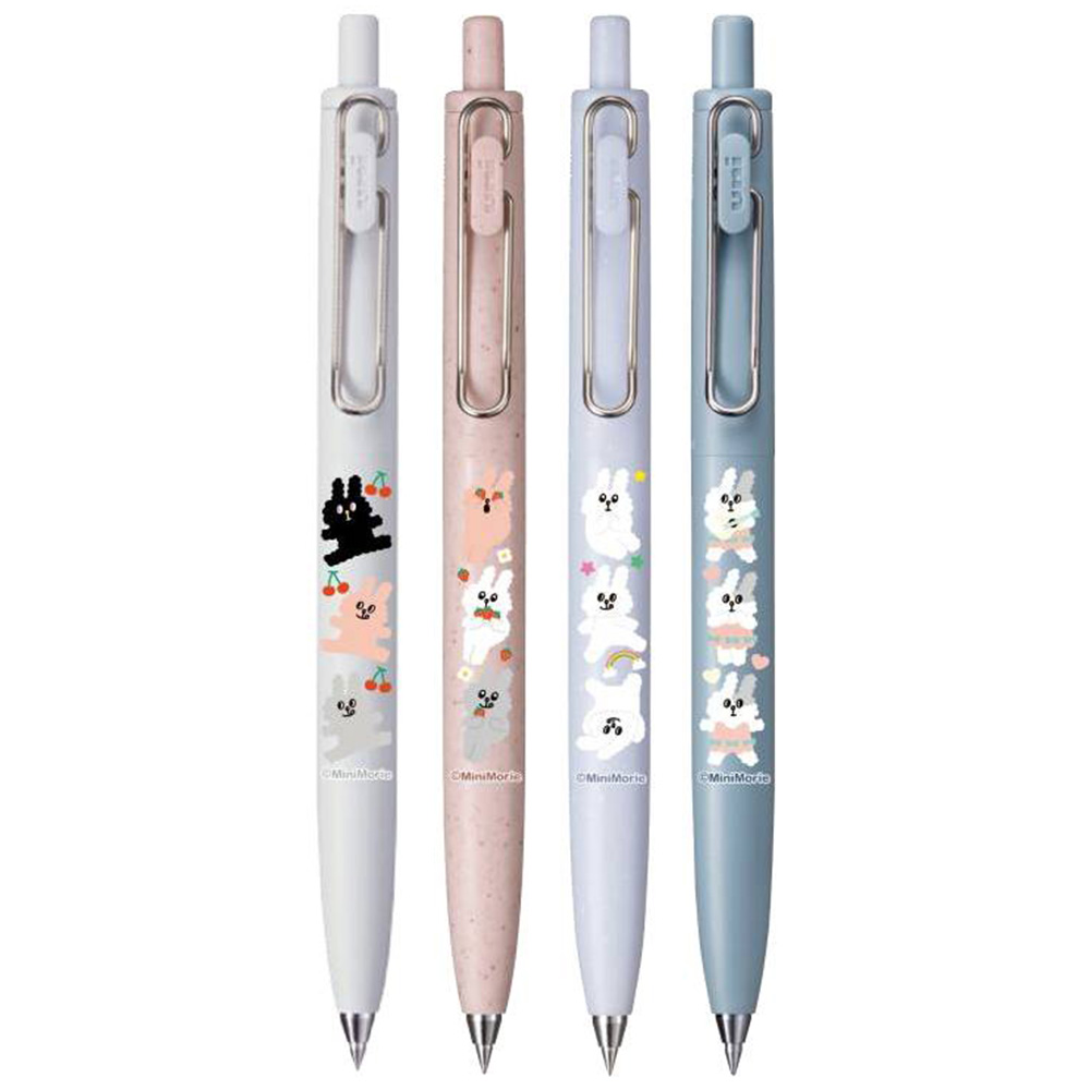 三菱UNI-BALL ONE F 兔子便利商店聯名筆 0.38/0.5 UMNSF聯名文具 $71