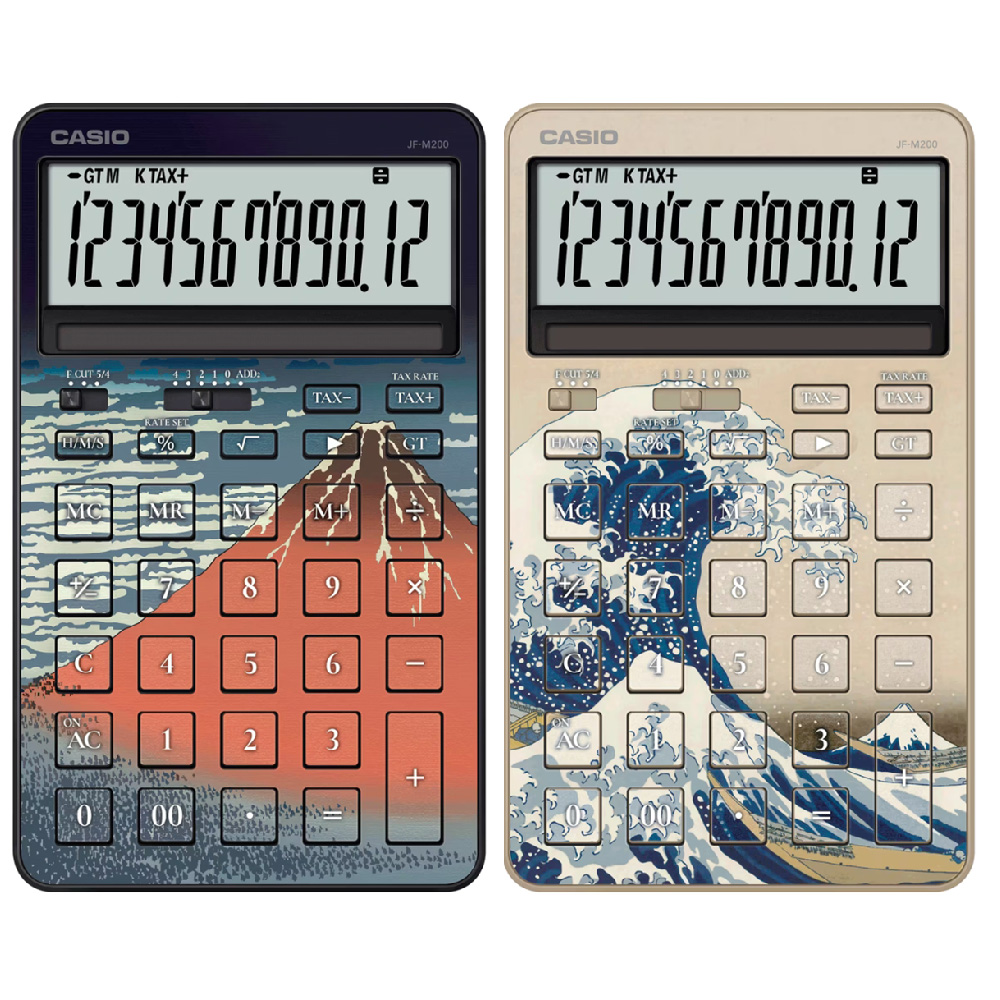 CASIO 葛飾北齋浮世繪計算機周年限定 $1990