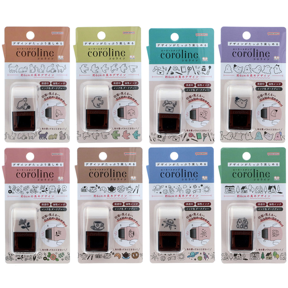 coroline 手帳滾輪印章滾輪印章 $193