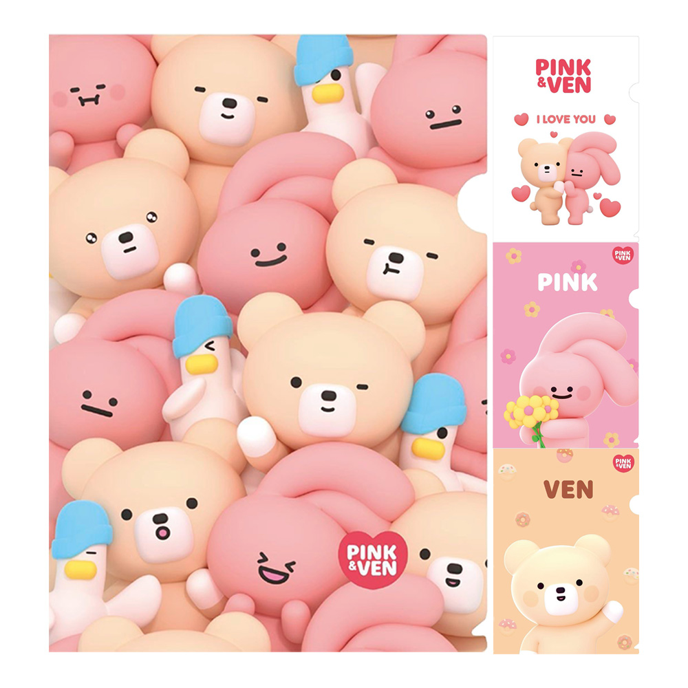 PINK&VEN 強力L型夾可愛L夾 $39