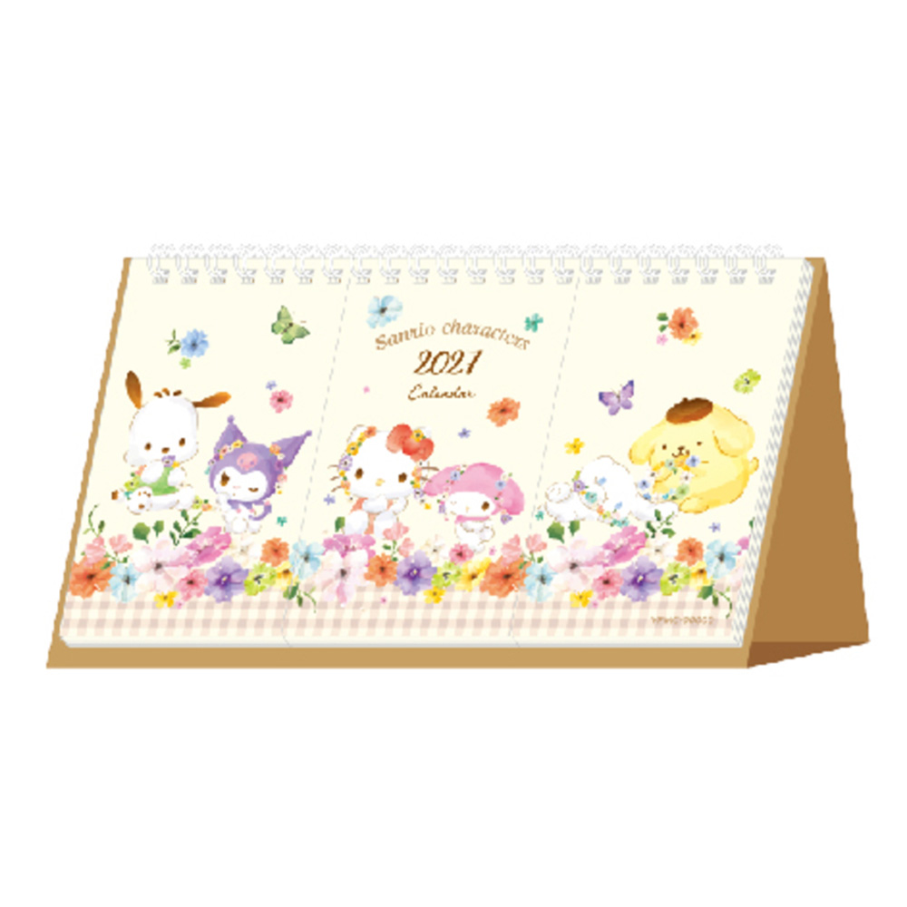 三麗鷗2027季桌曆-綜合圖花系列