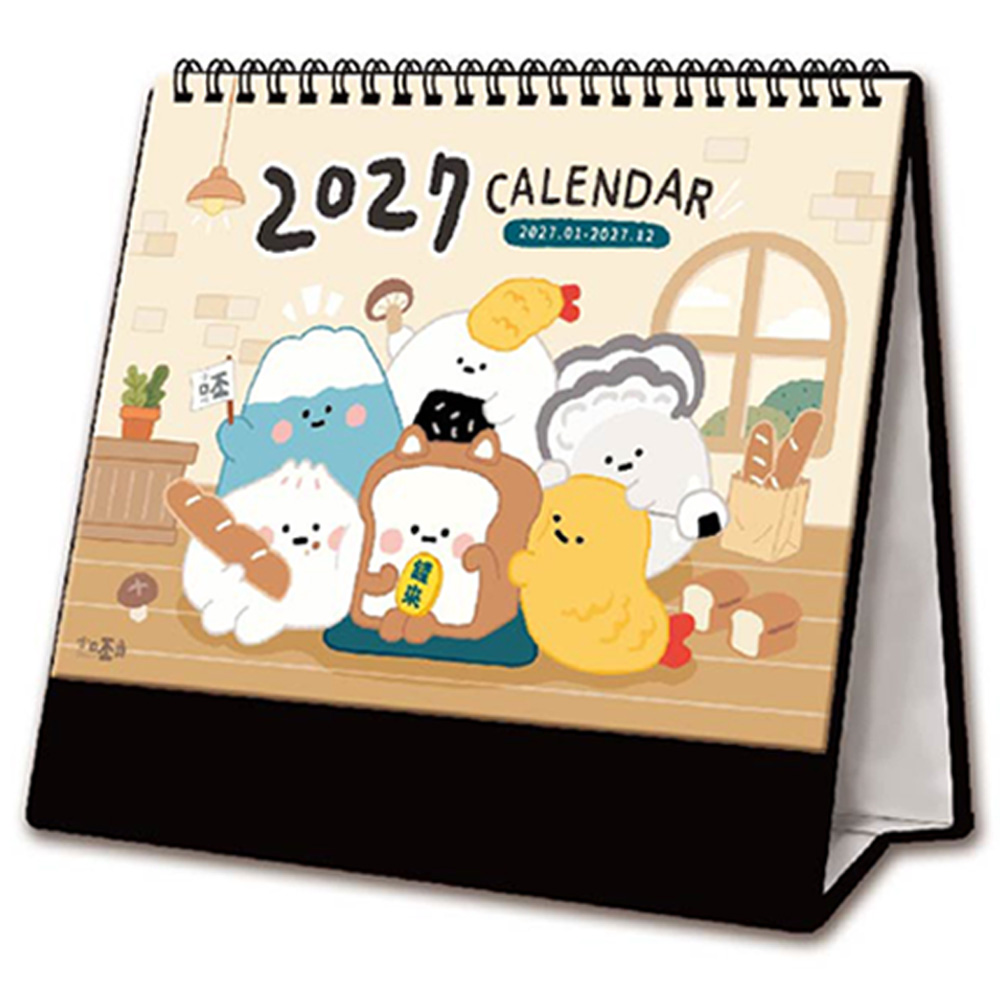 2027年 25K三角桌曆-小呸角