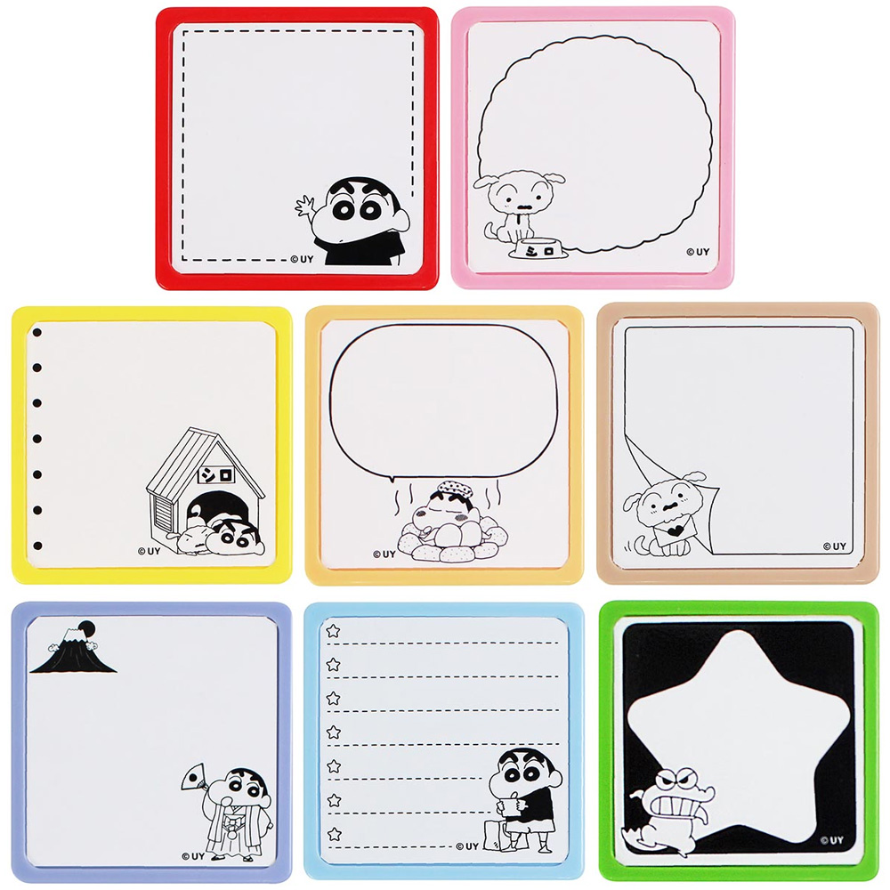 蠟筆小新方形留言印章 (款式隨機出貨)