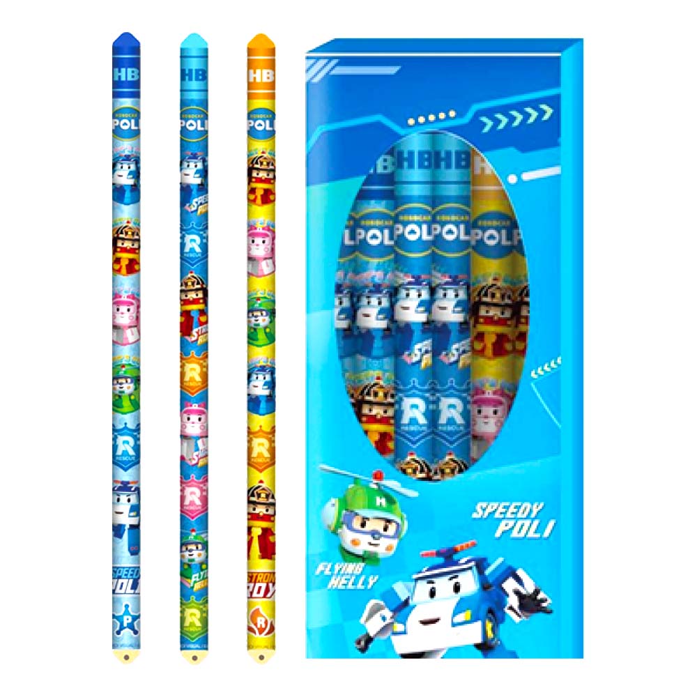 波力12入盒裝木頭鉛筆(10) POPEN110-10