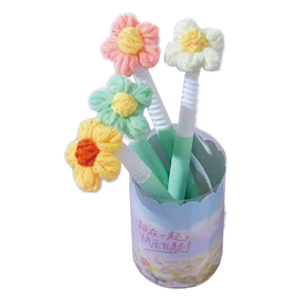 泡芙花扭扭樂中性筆(款式隨機出貨)