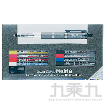 Pentel 設計家專用8色套筆 PH803ST