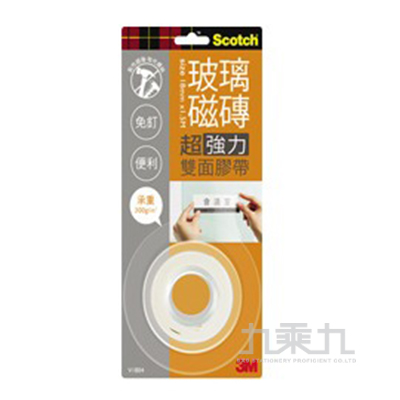 3M VHB超強力雙面膠帶18mm(玻璃磁磚專用)V1804