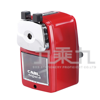 CARL A-5 鐵製削鉛筆機(紅色) 03203-81