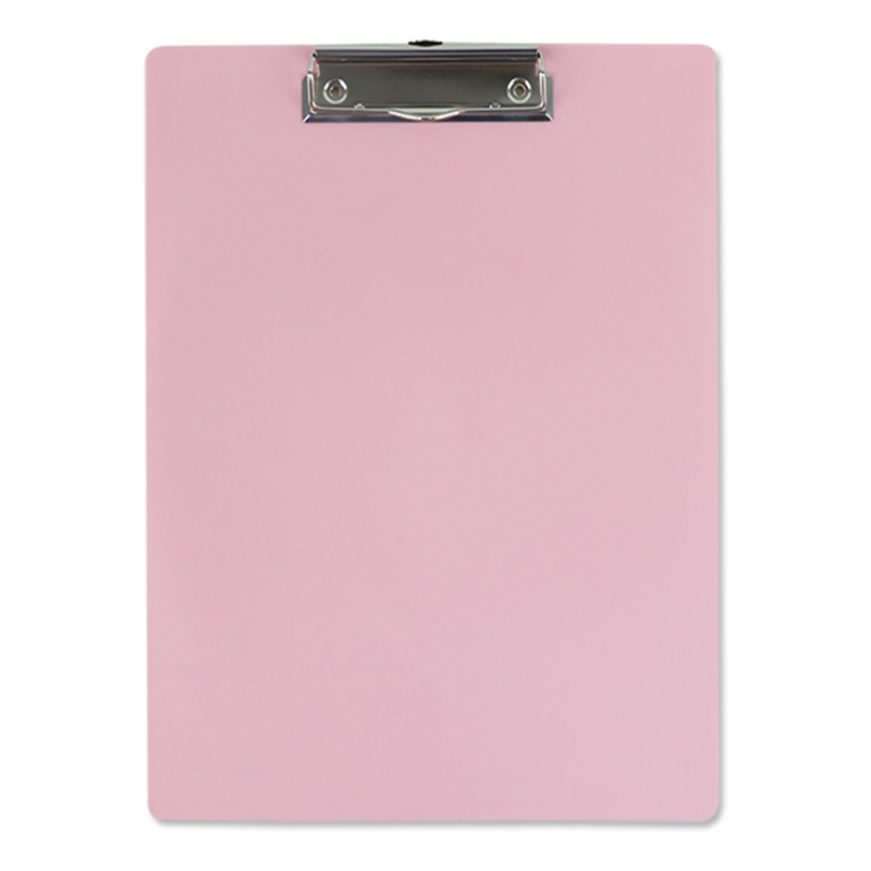 A4直式板夾-粉紅