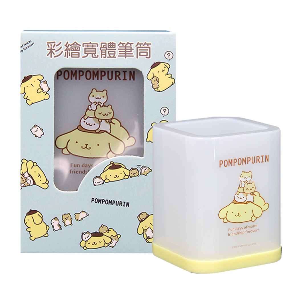彩繪寬體筆筒 P/N布丁狗 K/T Kitty凱蒂貓 186766