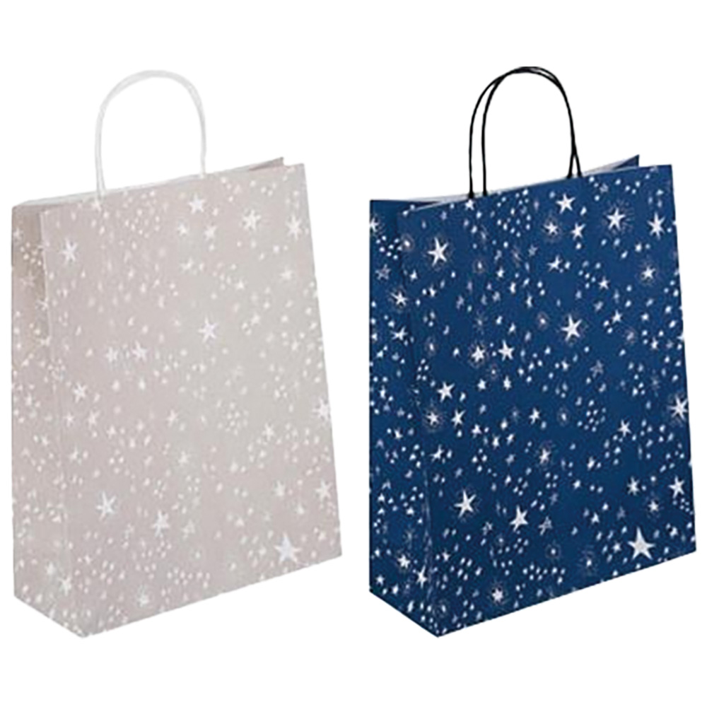 手提紙袋(星星)-2入(顏色隨機出貨)